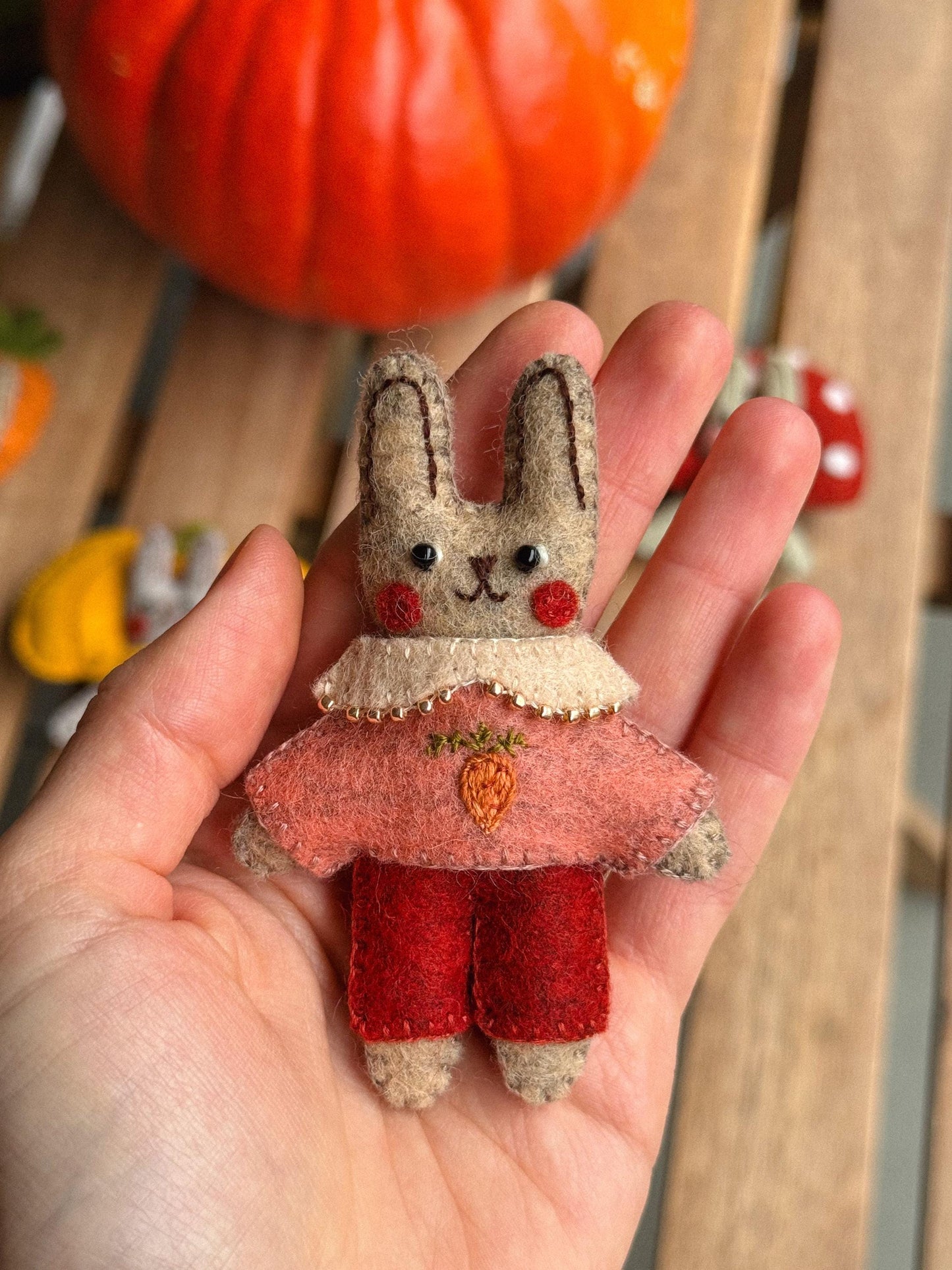 Felix the Felt Bunny Sewing Pattern