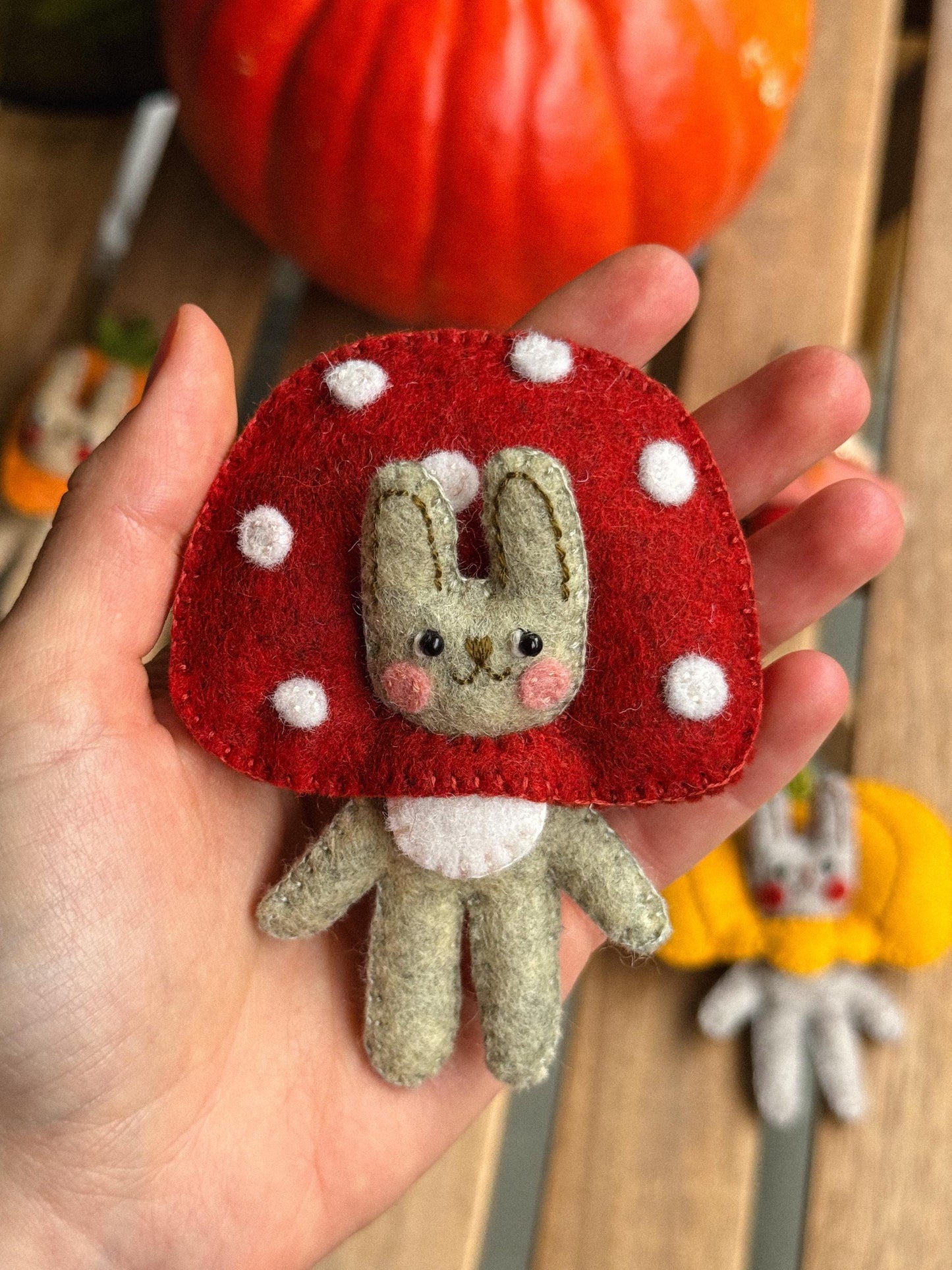 Felix the Felt Bunny Sewing Pattern