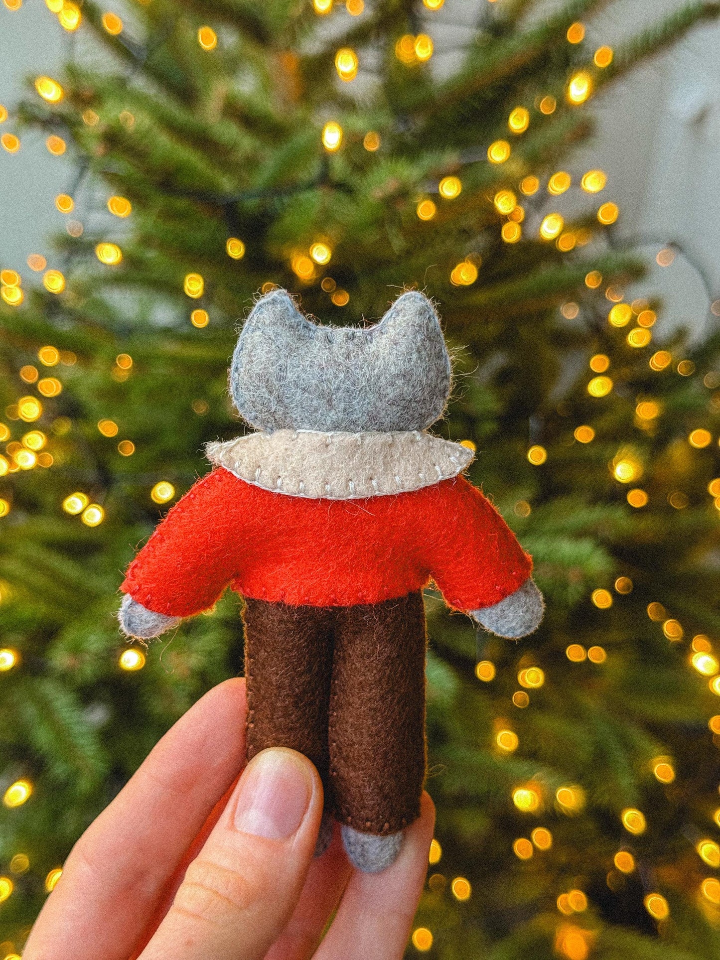 Celine the Felt Cat Sewing Pattern