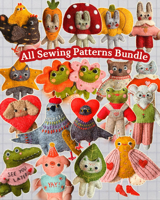 All Sewing Patterns Bundle