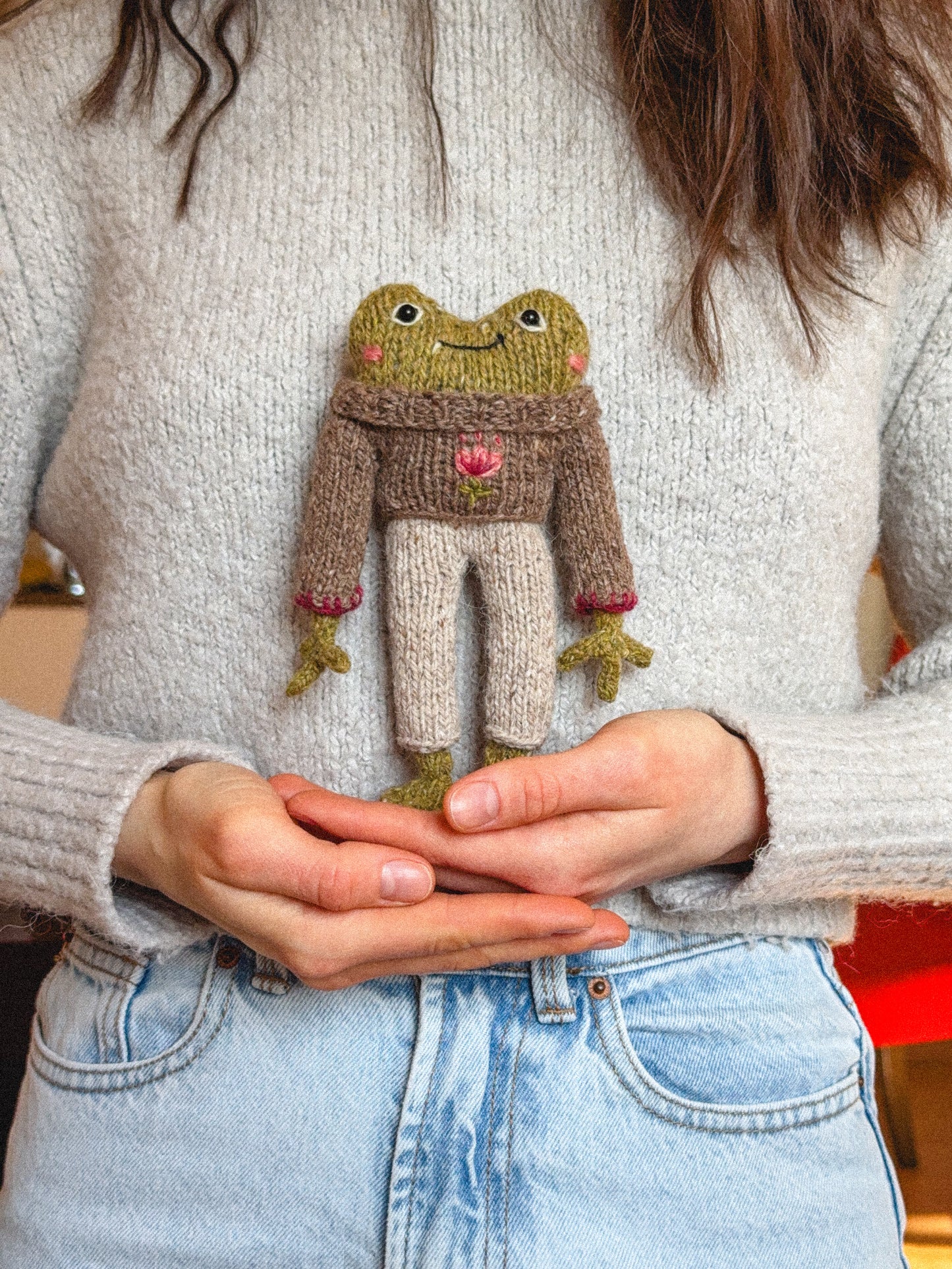 Lukash the Frog Knitting Pattern